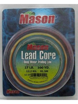 Mason Leadcore Trolling Line 100 Yard 27lb